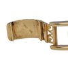 Vintage 18K Gold Fluted Rectangular Link Bracelet + Montreal Estate Jewelers