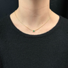 Daisy Exclusive Emerald 18k yellow Gold Necklace