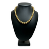 Daisy Exclusive AAA Golden South Sea Cultured Pearl Necklace with 18K Gold Clasp + Montreal Estate Jewelers