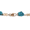 Vintage Turquoise 14K Yellow Gold Bracelet + Montreal Estate Jewelers