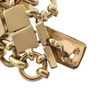 Vintage French 18K Yellow Gold Fancy Link Bracelet + Montreal Estate Jewelers
