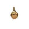Vintage 18K Yellow Gold Swiss Cow Bell Charm