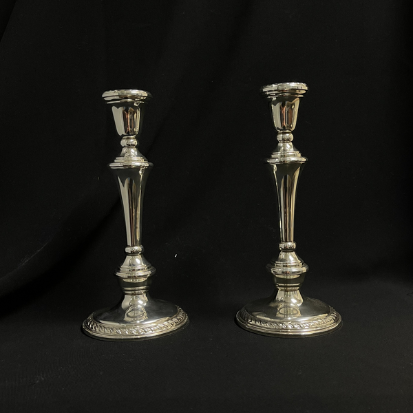 Preisner sterling weighted on sale candlesticks