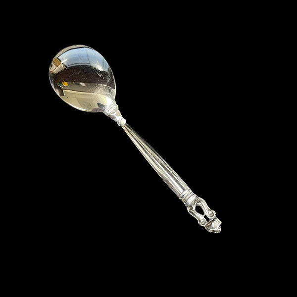 Georg Jensen Acorn 925 Sterling Silver Sugar Spoon – Daisy