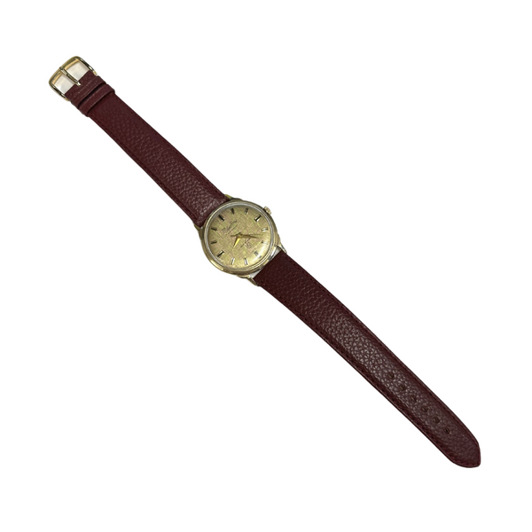 Lucien piccard seashark 14k best sale gold watch