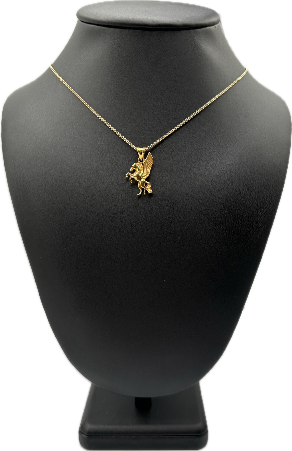 Indian 22k Gold Pegasus Charm (2018) + Montreal Estate Jewelers