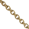 Vintage Italian 14K Yellow Gold Oval Link Bracelet + Montreal Estate Jewelers