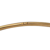 Vintage Moroccan Solid 18K Gold Bangle Bracelet + Montreal Estate Jewelers