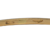 Vintage Italian Solid 18k Gold Bangle Bracelet + Montreal Estate Jewelers
