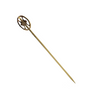 Antique Pearl 14K Gold Stickpin + Montreal Estate Jewelers