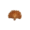 Vintage Charming 18k Gold Hedgehog Brooch + Montreal Estate Jewelers