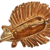 Vintage Charming 18k Gold Hedgehog Brooch + Montreal Estate Jewelers