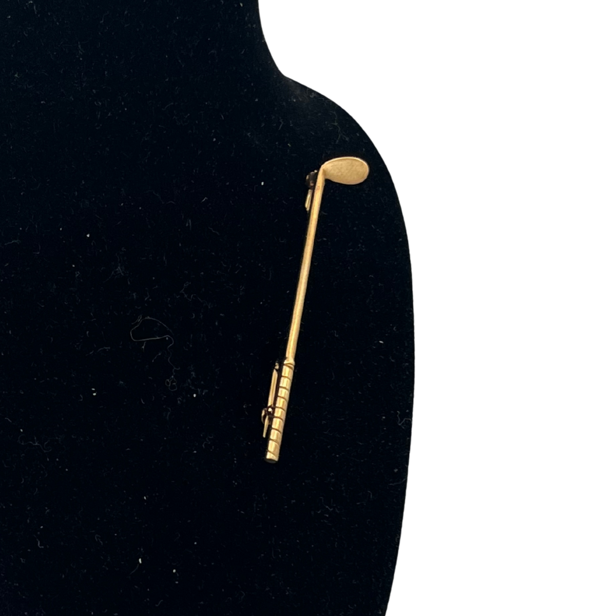 Gold Course Pin Vintage 14k yellow gold golf club pin– Daisy Exclusive
