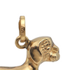 Vintage 18k Gold Airedale Terrier Charm + Montreal Estate Jewelers
