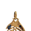 Vintage Italian 18k Gold Articulated Fish Bone Charm + Montreal Estate Jewelers