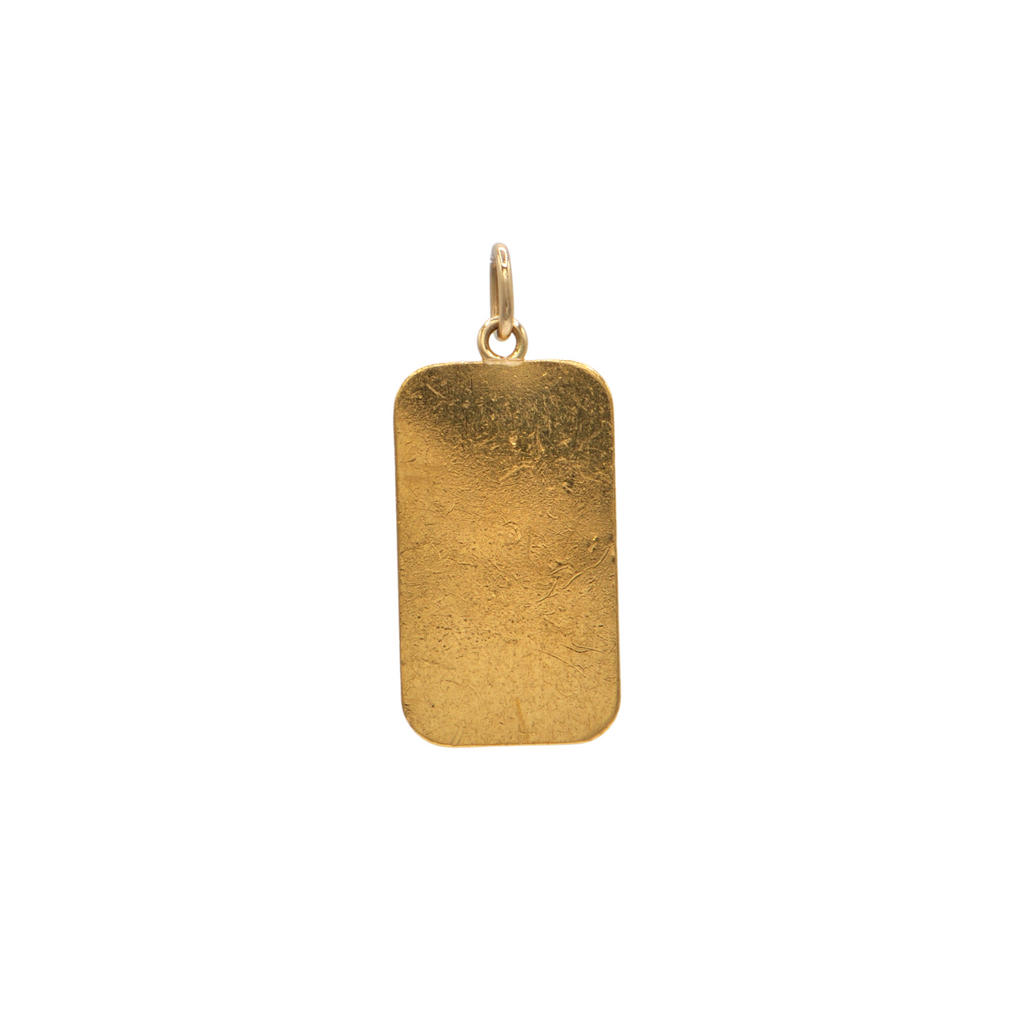 Vintage (24k) Gold 5gr Bar Charm– Daisy Exclusive
