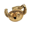 Vintage Inuit Hunter 18k Gold Charm + Montreal Estate Jewelers