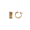 Estate Tiffany & Co. 18k Yellow Gold Atlas Collection Huggie Earrings Dated 1995 + Montreal Estate Jewelers