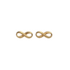 Estate Tiffany & Co. 18K Yellow Gold Infinity Earrings + Montreal Estate Jewelers