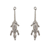 Vintage Articulated Alligator Earrings Enhancers + Montreal Estate Jewelers