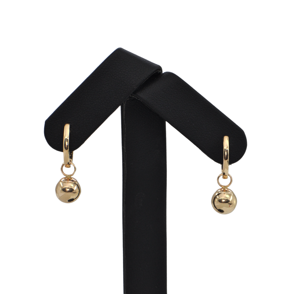 Vintage 14k Gold Ball Earring Enhancers