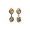 Vintage 14k Gold Drop Earrings + Montreal Estate Jewelers 