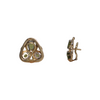 Vintage Peridot 14k Gold Earrings + Montreal Estate Jewelers