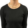 Birks 14K Yellow Gold Heavy Curb Link Collar Necklace