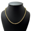 18K Yellow Gold Byzantine Link Necklace + Montreal Estate Jewelers