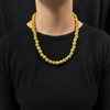 Vintage 18K Gold Ball Bead Necklace