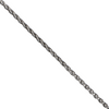 Italian 15 3/4" 18k White Gold Wheat Link Chain + Montreal Estate Jewelers