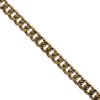 Vintage Hollow 18K Gold Curb Link Necklace + Montreal Estate Jewelers