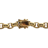 Vintage 18k Gold Oval Rolo Link Necklace + Montreal Estate Jewelers