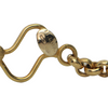 Vintage Italian Solid 18K Gold Zig-Zag Choker Necklace + Montreal Estate Jewelers