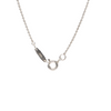Tiffany & Co. Sterling Silver Key Pendant and Ball Bead Chain