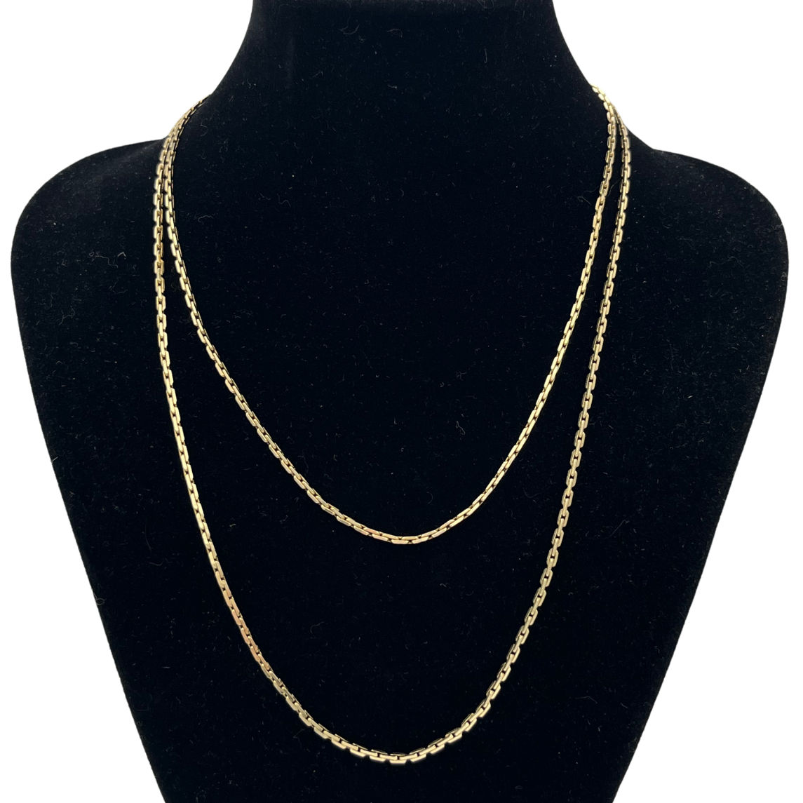 Vintage Italian 14k Yellow Gold 1.3mm Boston Link Chain– Daisy Exclusive