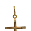 Vintage 18k Gold Cross Pendant + Montreal Estate Jewelers