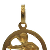 Vintage 18k Gold Sagittarius Pendant
