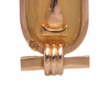 Vintage 18k Gold Egyptian Cartouche Name Pendant + Montreal Estate Jewelers