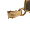 Vintage Italian 18K Gold Hinged Triangular Locket + Montreal Estate Jewelers