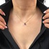 Amethyst 14k Gold Pendant + Montreal Estate Jewelers