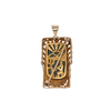 Estate Aztec Totem 18K Gold Pendant/Brooch + Montreal Estate Jewelers