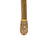 Diamond 18K Yellow Gold Matchstick Pendant + Montreal Estate Jewelers