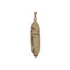 Vintage 14K Gold Mezuzah Pendant + Montreal Estate Jewelers