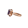 Estate Amethyst 14k Gold Ring -Russia 1950's + Montreal Estate Jewelers