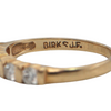 Vintage Birks Diamond 14K Gold Ring + Montreal Estate Jewelers