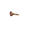 Antique Ruby and Diamond 14k Rose Gold Ring + Montreal Estate Jewelers