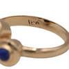 Vintage Lapis Lazuli 18k Gold Ring + Montreal Estate Jewelers