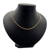 Vintage 18k Yellow Gold Solid Rope Chain