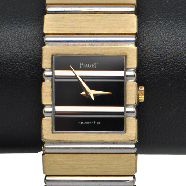 Vintage 18K Gold Piaget Polo Quartz Watch C.1999 + Montreal Estate Jewelers